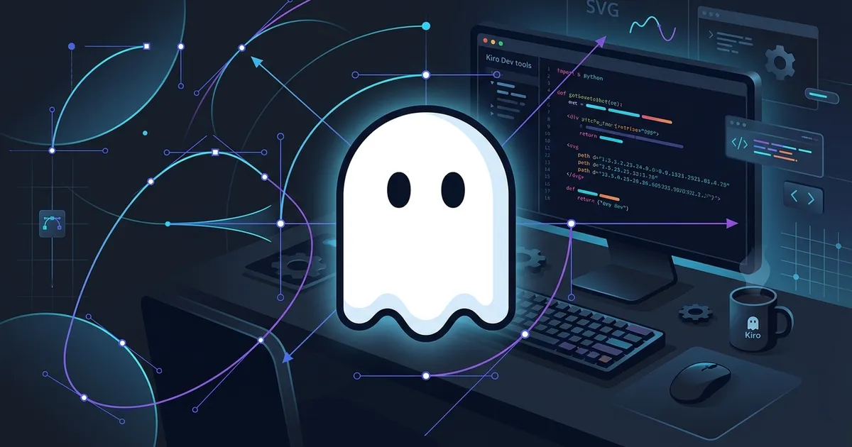 Kiro Ghost — Avatar SVG animado